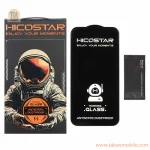 محافظ صفحه نمایش شیشه ای Apple iPhone 15 pro Max - Full Cover Anti Static Hicostar (پک دار)