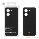 قاب نیو سیلیکون محافظ لنزدار Xiaomi Redmi A5 / Poco C71 - RFF - مشکی (پک دار)