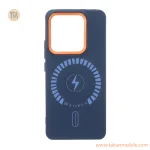 قاب Texture طرح مگ سیف Weiiken مدل Xiaomi Redmi Note 14 4G - سرمه ای