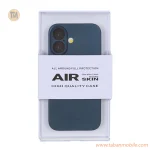 قاب Original KZDoo Air Skin مدل Apple iPhone 16 - سرمه ای (پک دار) - NTC