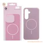 قاب C Case براق MagSafe داخل خز Samsung Galaxy S24 FE - بنفش (پک دار)