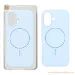 قاب سیلیکونی پاک کنی اورجینال Magsafe مدل Apple iPhone 17 - آبی آسمانی (پک دار)