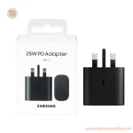 شارژر دیواری سه پین فست و PD تک پورت SAMSUNG Type-C مدل CH 25W - مشکی - DST ( شش ماهه شرکتی)