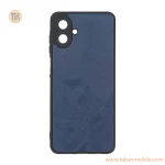 قاب طرح چرم گوزنی Samsung Galaxy A07 - سرمه ای