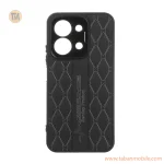 قاب پافر لوزی دور لنز براق Xiaomi Redmi 15C / Poco C85 - مشکی