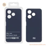 قاب نیو سیلیکون محافظ لنزدار Xiaomi Redmi 13X / Redmi 13 4G / Poco M6 4G - RFF - سرمه ای (پک دار)