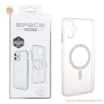 قاب اورجینال Space شفاف Magsafe مدل Samsung Galaxy A07 (پک دار)
