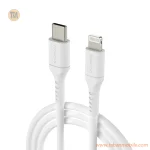 کابل USB-C به لایتنینگ هادرون مدل HTC-C-L01 طول 1 متر (سفید) - تصویر 2