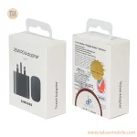 شارژر سه پین SAMSUNG 25W درجه یک TA800 ( فست و PD) مشکی DST - تصویر 3