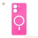 قاب Colorful Magic طرح مگ سیف محافظ لنزدار Xiaomi Redmi A5 / Poco C71 - صورتی فانتزی