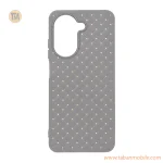 قاب حصیری دور لنز براق Xiaomi Redmi A5 / Poco C71 - خاکستری