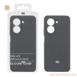 قاب سیلیکونی پاک کنی اورجینال درجه یک Xiaomi Redmi A5 / Poco C71 - خاکستری (پک دار)