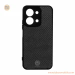 قاب طرح چرم حصیری Golden lion مدل Xiaomi Redmi 15C / Poco C85 - مشکی