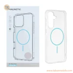 قاب اورجینال Magnetic دور ژله ای MagSafe مدل Samsung Galaxy A56 / A36 - آبی (پک دار)