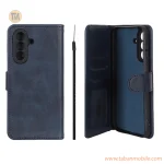 کیف موبایل مگنتی Crystal داخل مخمل Samsung Galaxy A37 - سرمه ای
